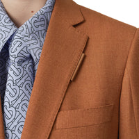 Blazer en laine - Rouille