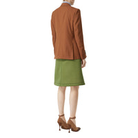 Blazer en laine - Rouille