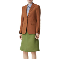 Blazer en laine - Rouille