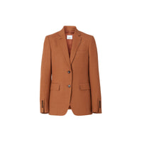 Blazer en laine - Rouille