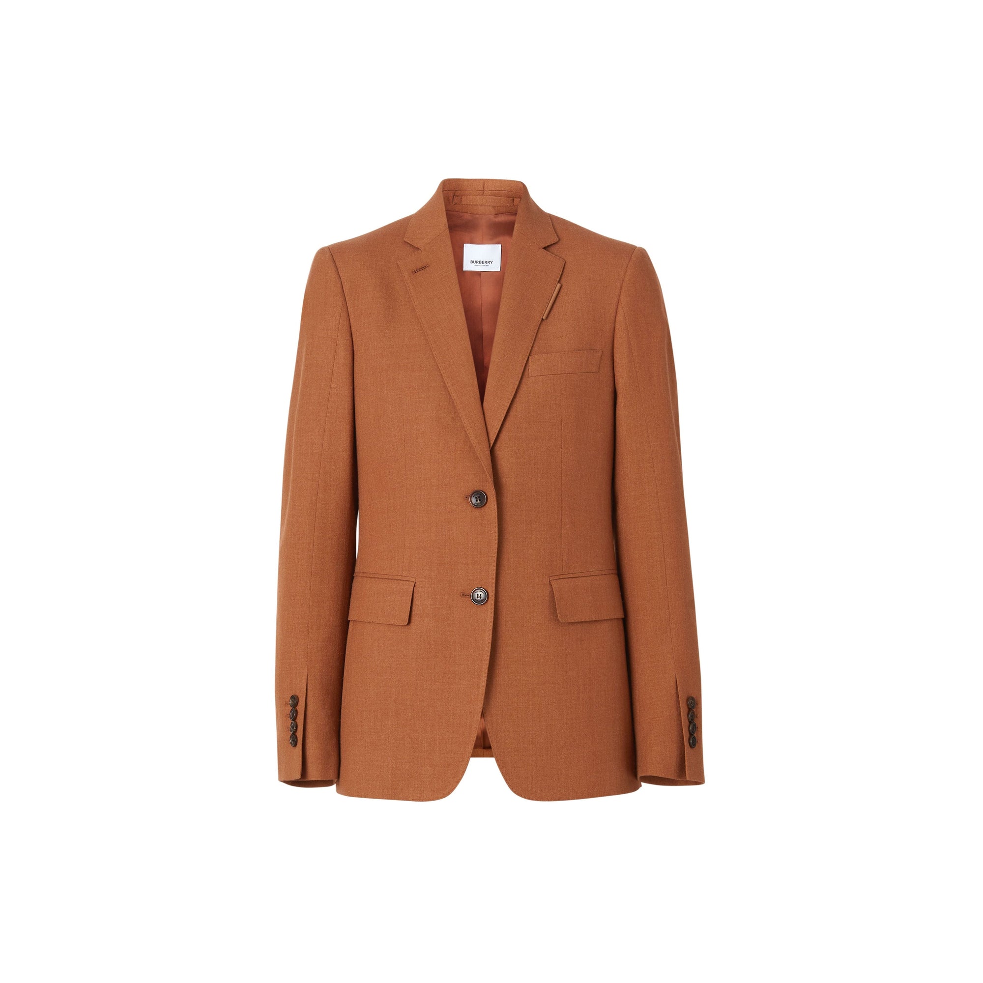 Blazer en laine - Rouille