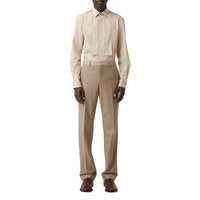 Chemise en popeline de coton avec cristaux et col amovible - Sésame