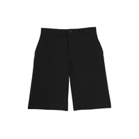 BLACK Short ajusté en mohair et laine avec découpe arrière