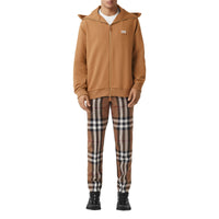 FAWN Haut à col entonnoir en coton avec logo appliqué