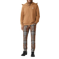 FAWN Haut à col entonnoir en coton avec logo appliqué