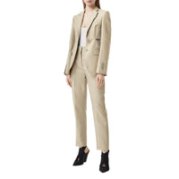 Blazer en laine technique avec découpes - Gris