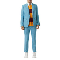 BLUE TOPAZ Veste de costume en laine et ramie