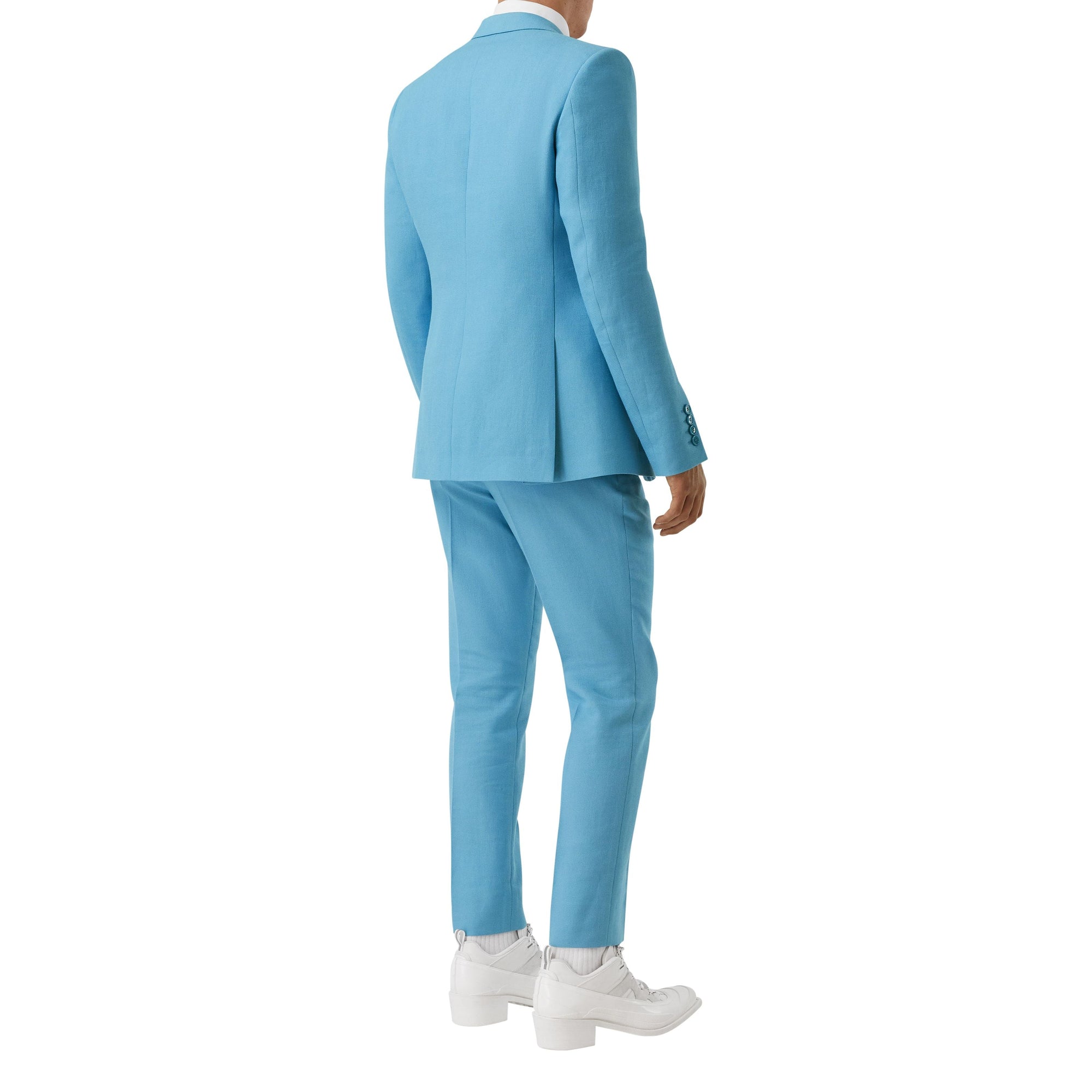 BLUE TOPAZ Veste de costume en laine et ramie