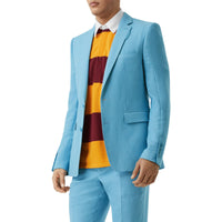 BLUE TOPAZ Veste de costume en laine et ramie