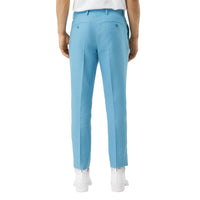 BLUE TOPAZ Pantalon de costume en laine et ramie