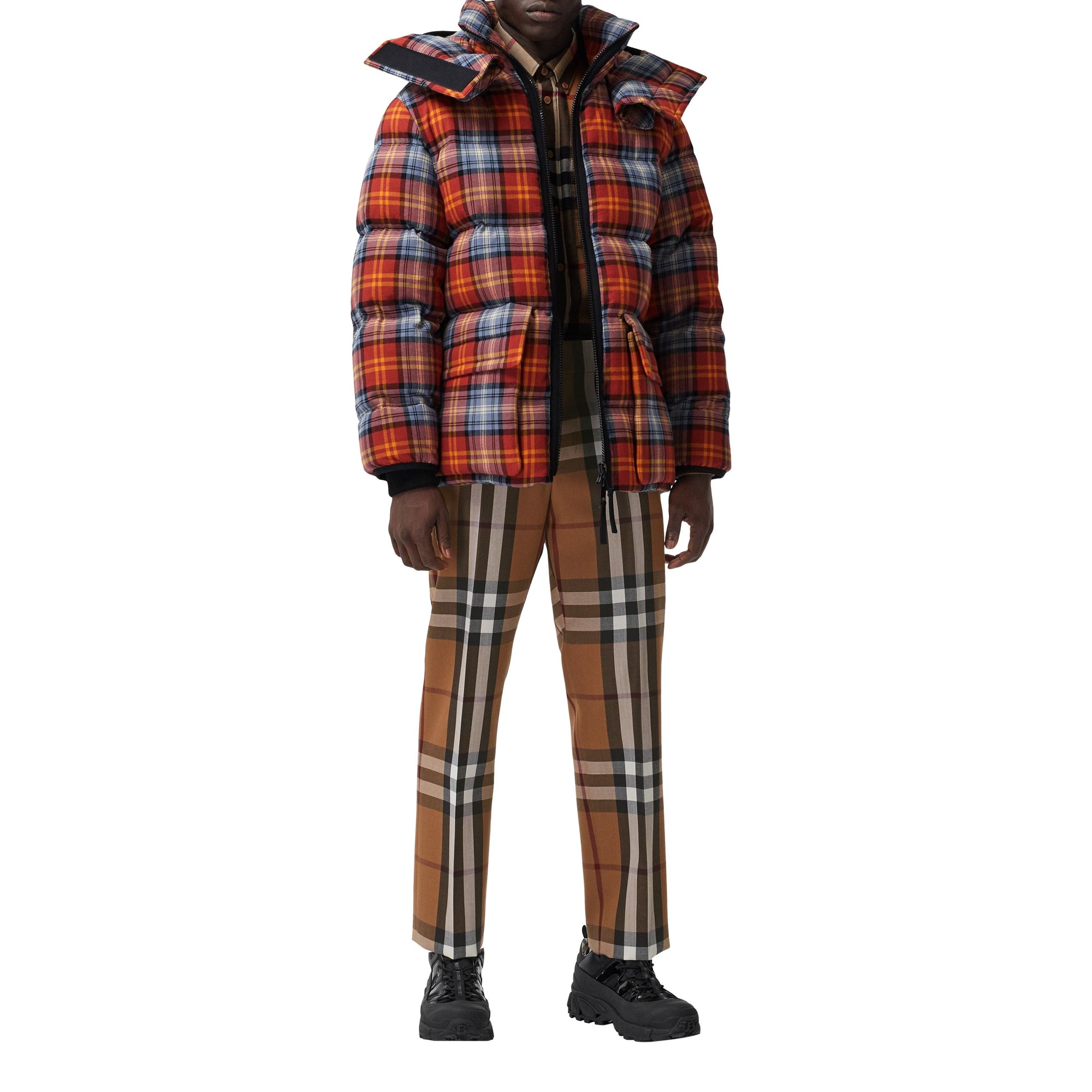MULTI CHECK Doudoune protectrice