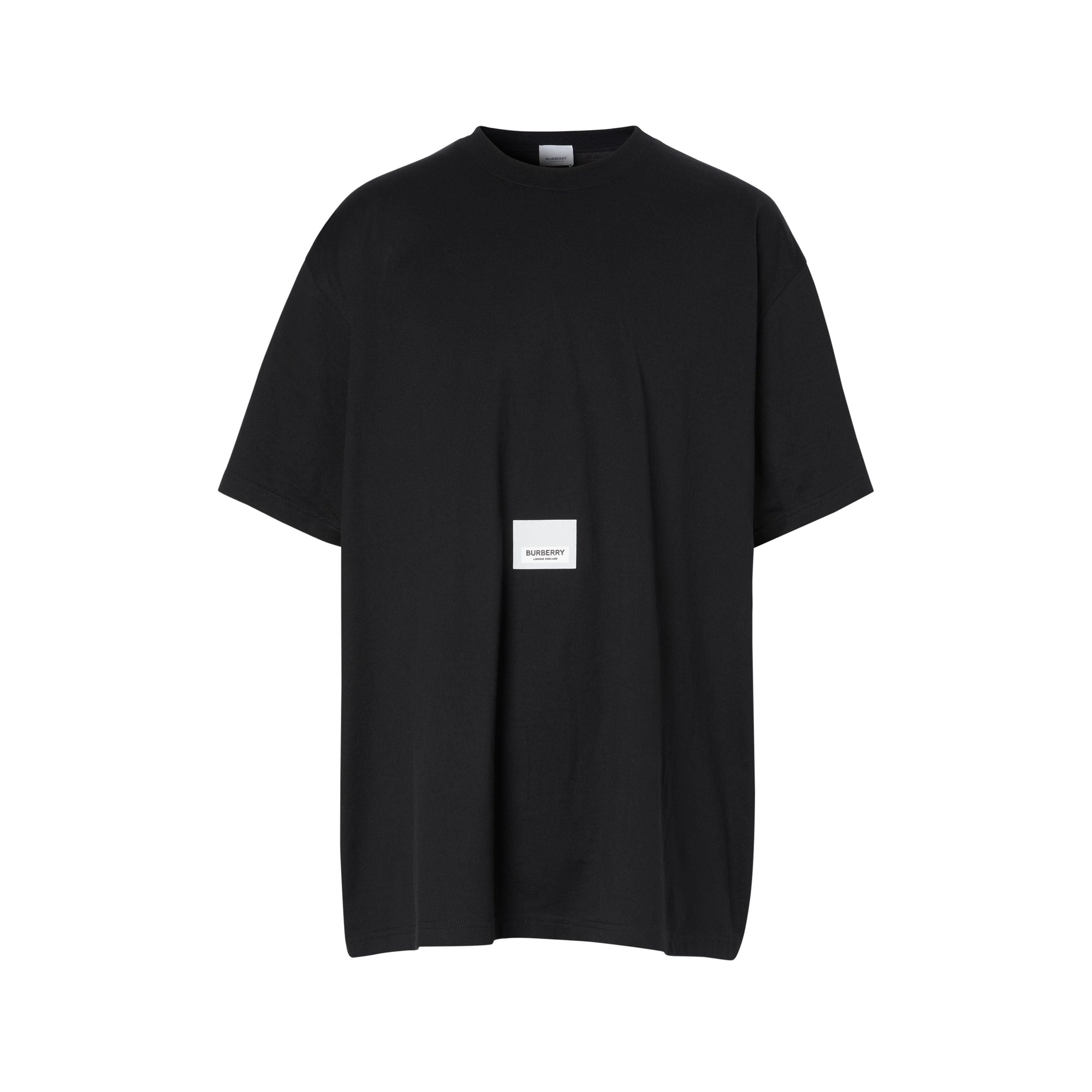 BLACK T-shirt en coton avec logo
