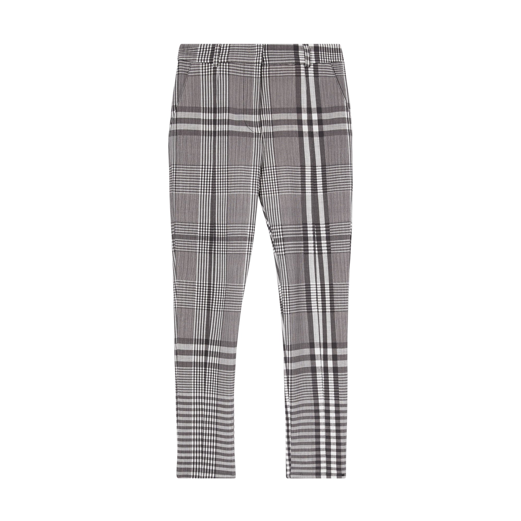 DARK MOCHA IP PTTN Jodhpurs en jersey stretch check
