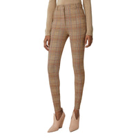 DARK HONEY Jodhpur en jersey stretch check