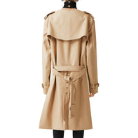 SOFT FAWN Cardigan en maille de laine mélangée côtelée avec trench