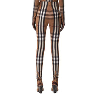BIRCH BROWN IP PTTN Jodhpur en jersey stretch check