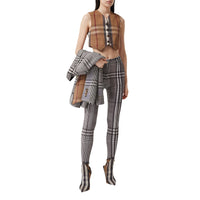 BIRCH BROWN IP PTTN Gilet court en coton technique check