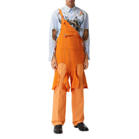 AMBER ORANGE Pantalon ample en mohair et laine
