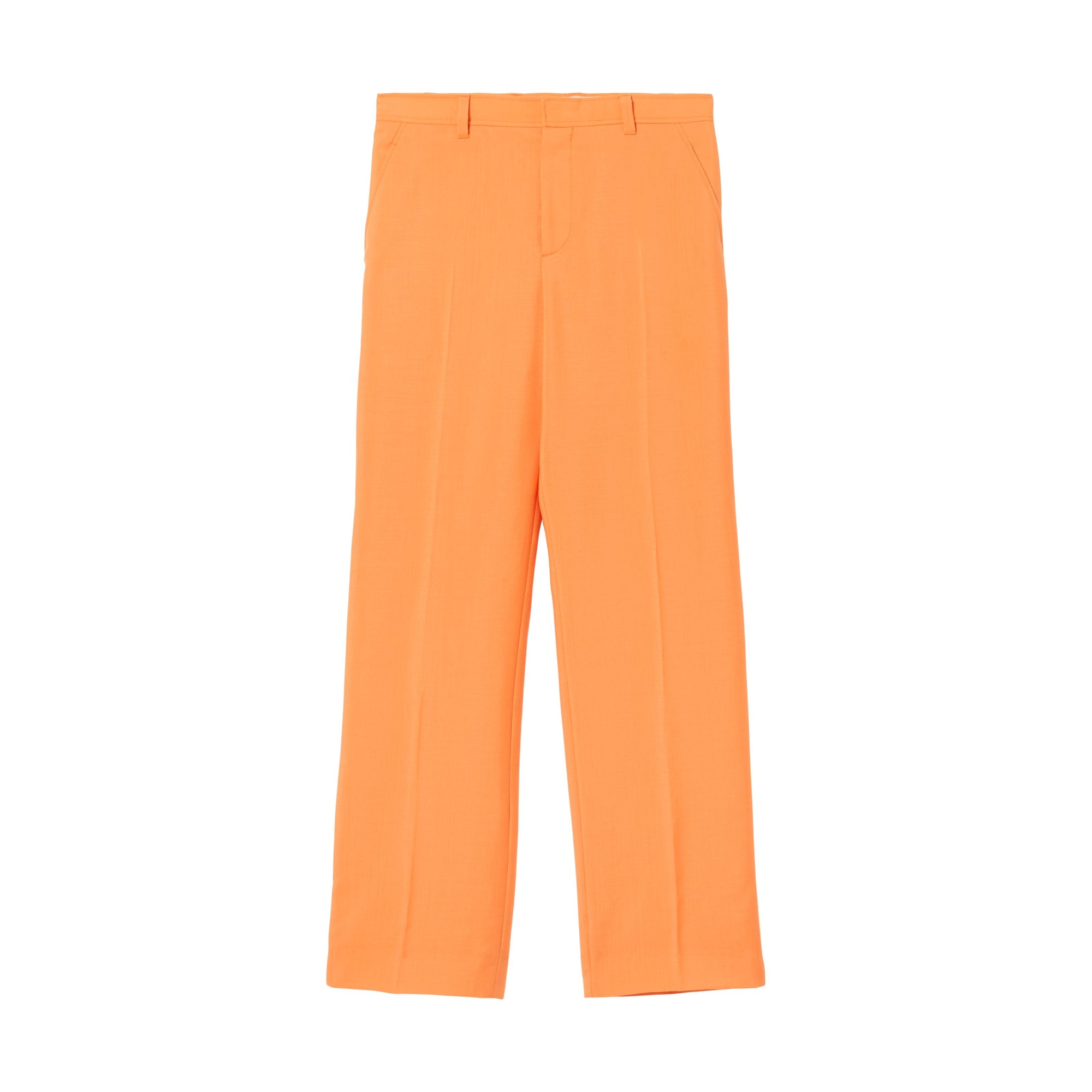 AMBER ORANGE Pantalon ample en mohair et laine