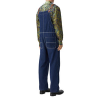 DARK CANVAS BLUE Salopette en denim surpiqué