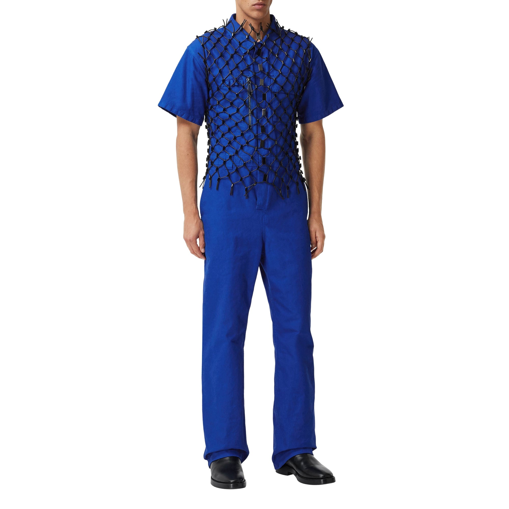 MIDNIGHT NAVY Combinaison de travail en toile de coton