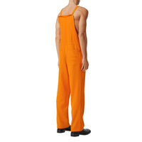 DEEP ORANGE Salopette en laine et modal