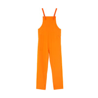 DEEP ORANGE Salopette en laine et modal