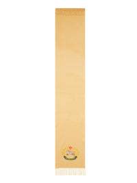 Echarpe classique emblème - Jaune antique
