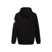 Sweat-shirt à capuche en coton avec imprimé gorille - Noir