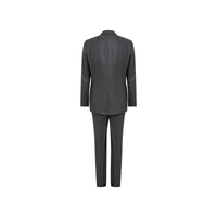 Costume en laine coupe classique - Gris