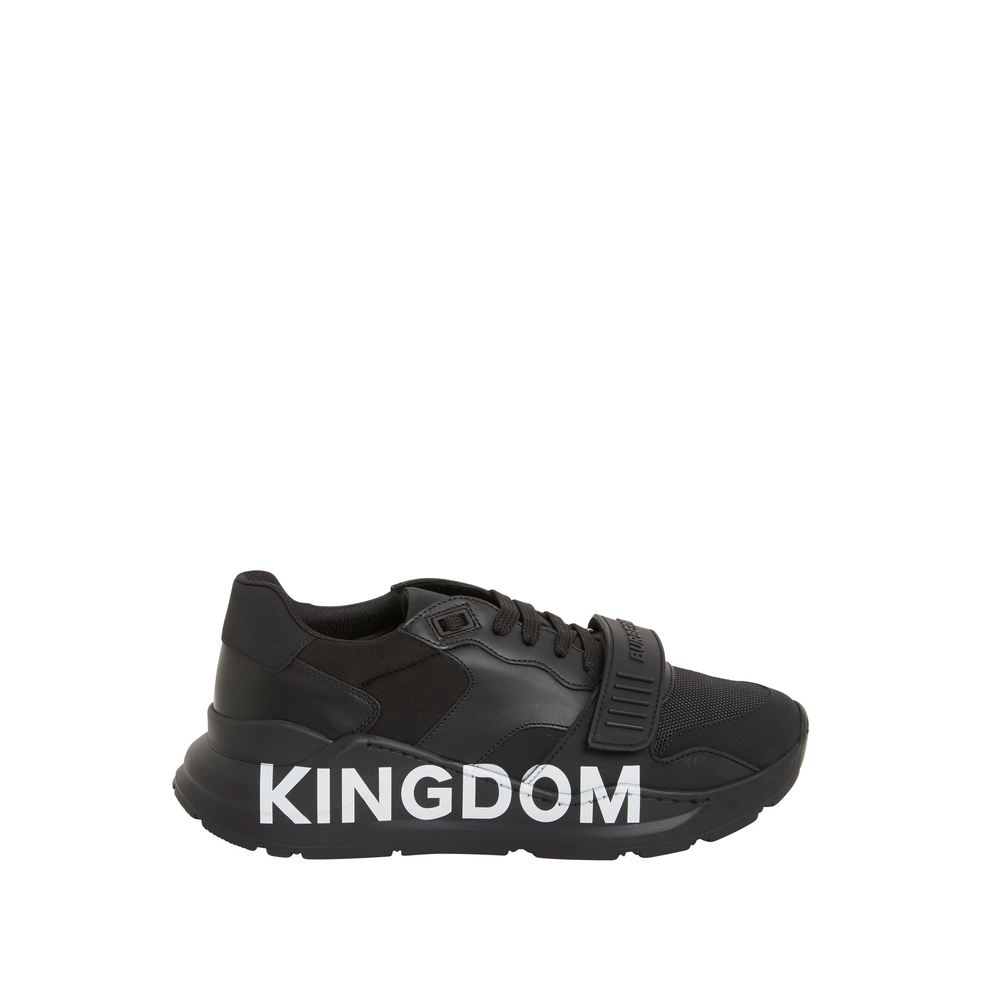 Sneakers en néoprène et cuir kingdom - Noir