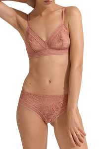 Soutien-gorge triangle Rosette - Rose à Joue