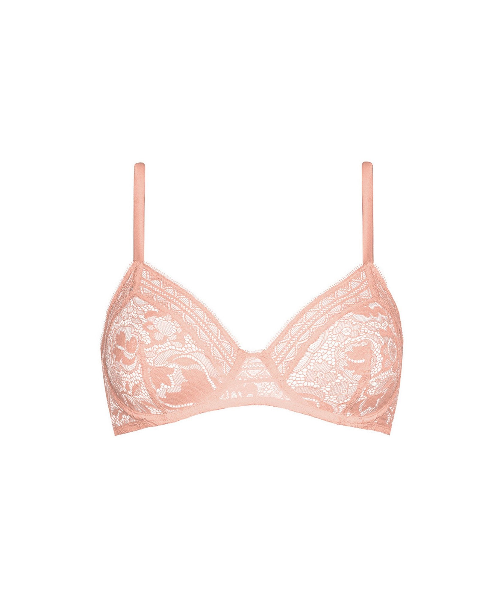 Soutien gorge emboîtant Feston - Rose à Joue