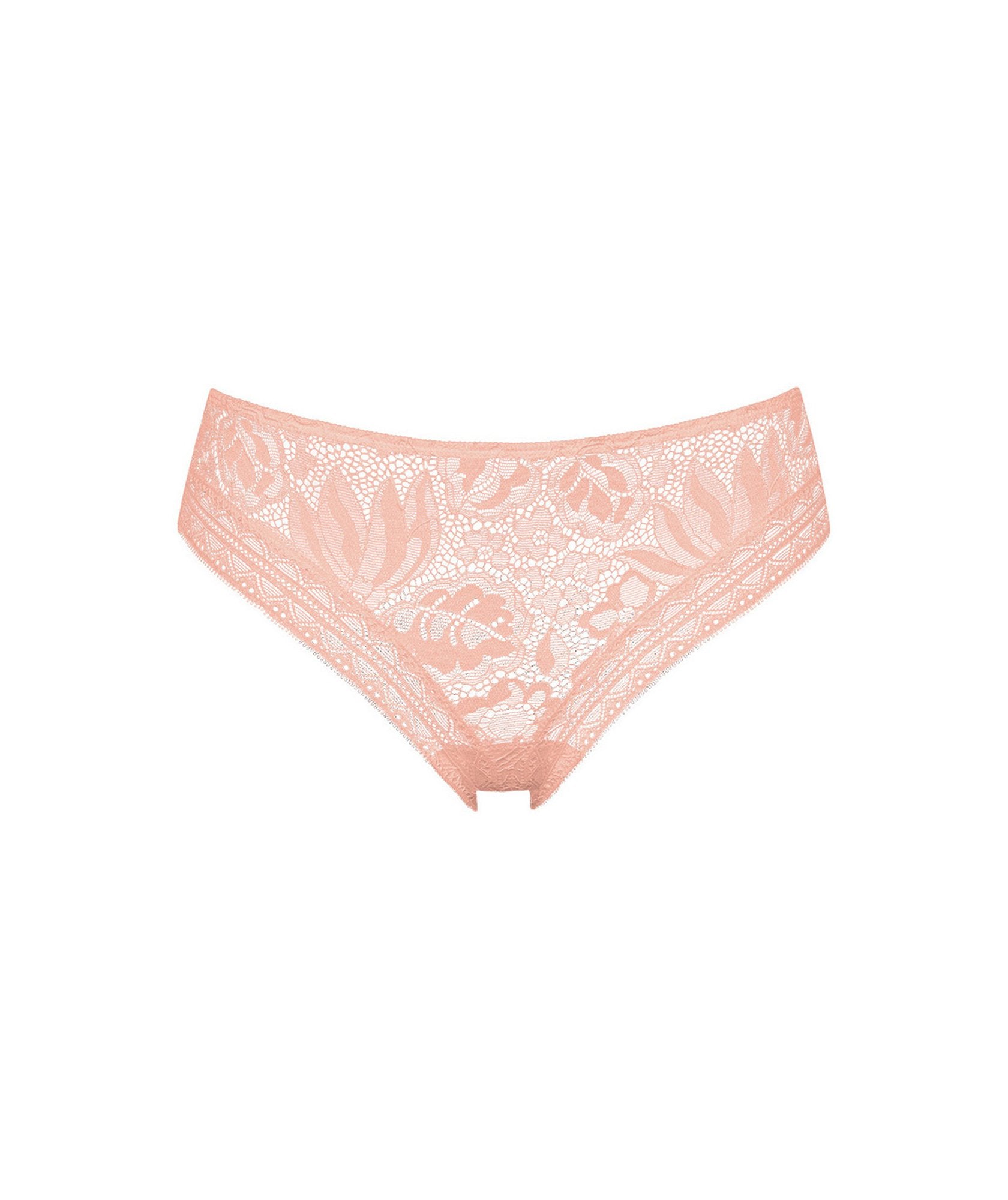 Tanga Fleurette - Rose à Joue