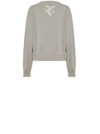 Pull A.Ferretti Save Me en cachemire - Gris