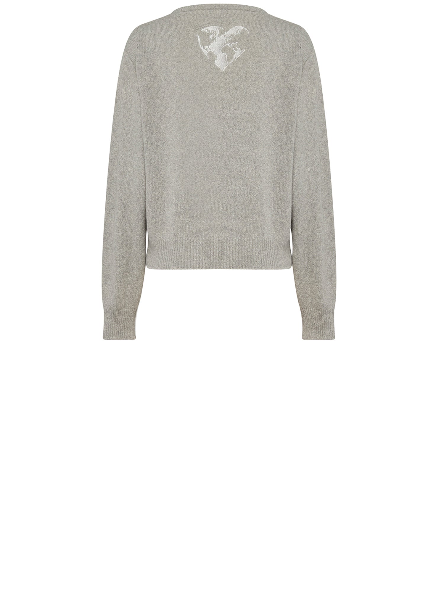 Pull A.Ferretti Save Me en cachemire - Gris
