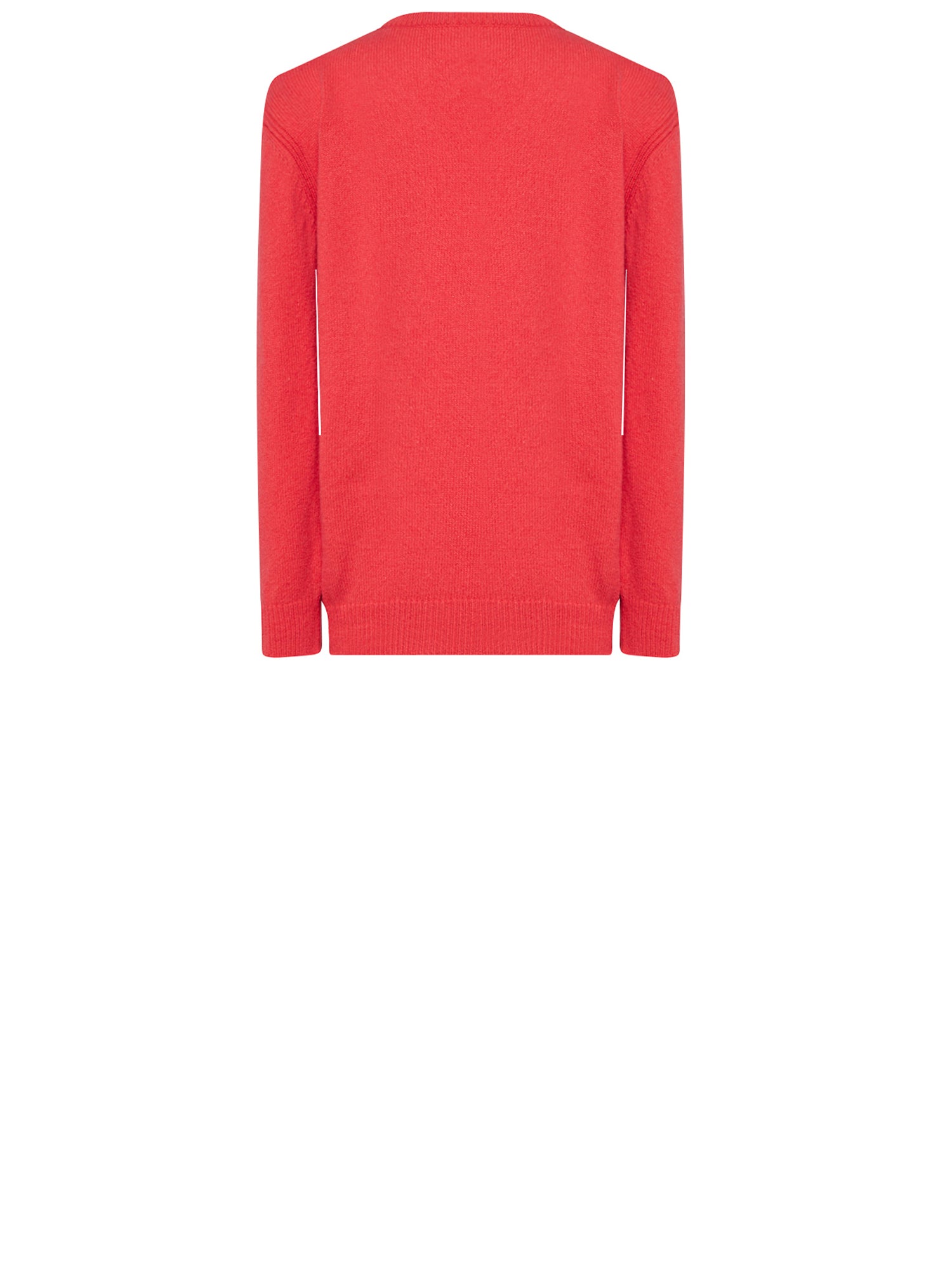 Pull long A.Ferretti Friday en cachemire - Rouge