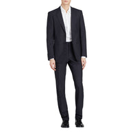 Costume de coupe moderne en laine - Marine