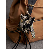 STONE MULTI Bijou porte-clés en laine Mavis la Chouette
