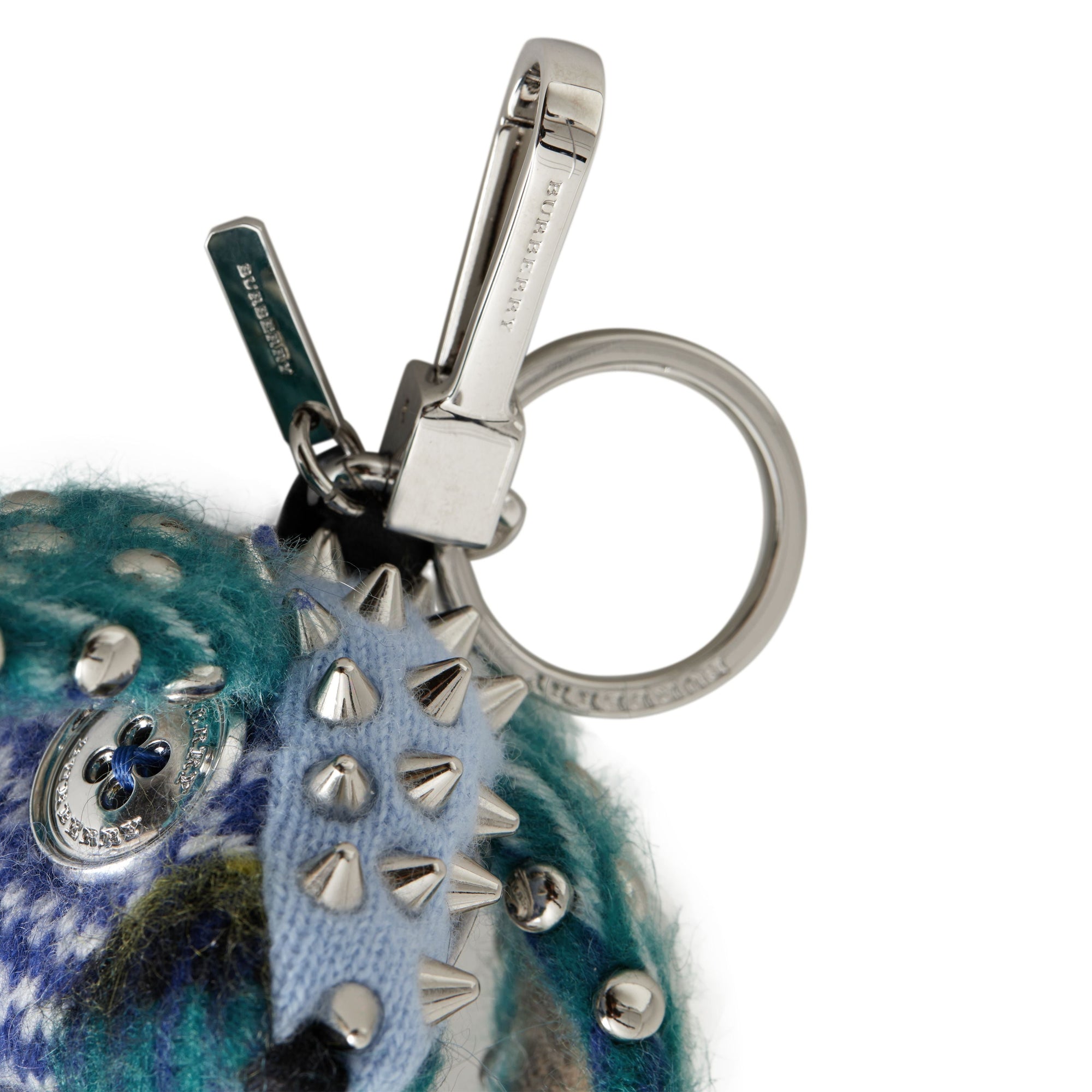 NAVY MULTI Bijou porte-clés en cachemire Vera le Lièvre