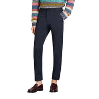 Pantalon chino slim en coton - Marine