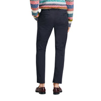 Pantalon chino slim en coton - Marine