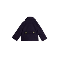 NAVY Caban court en laine