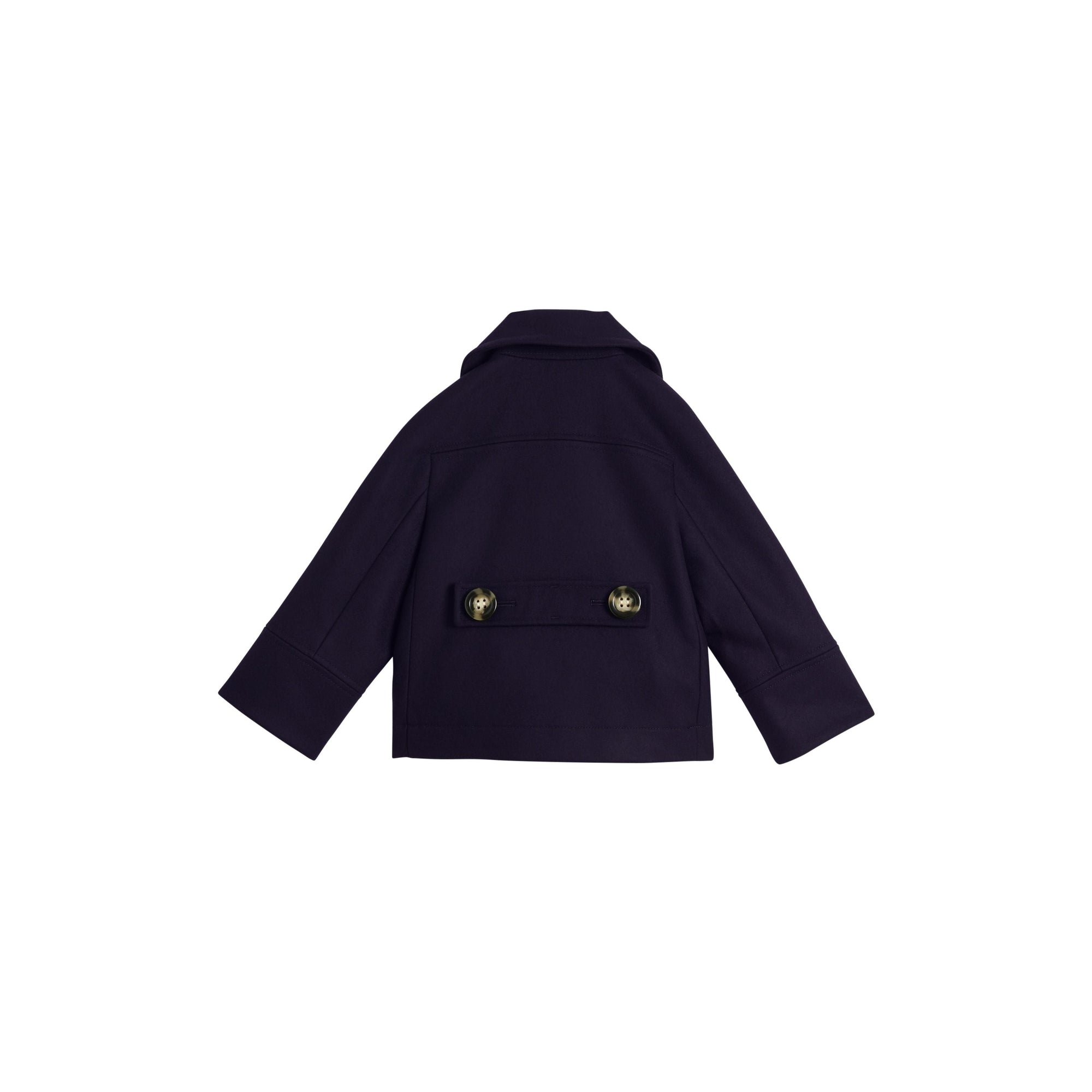 NAVY Caban court en laine