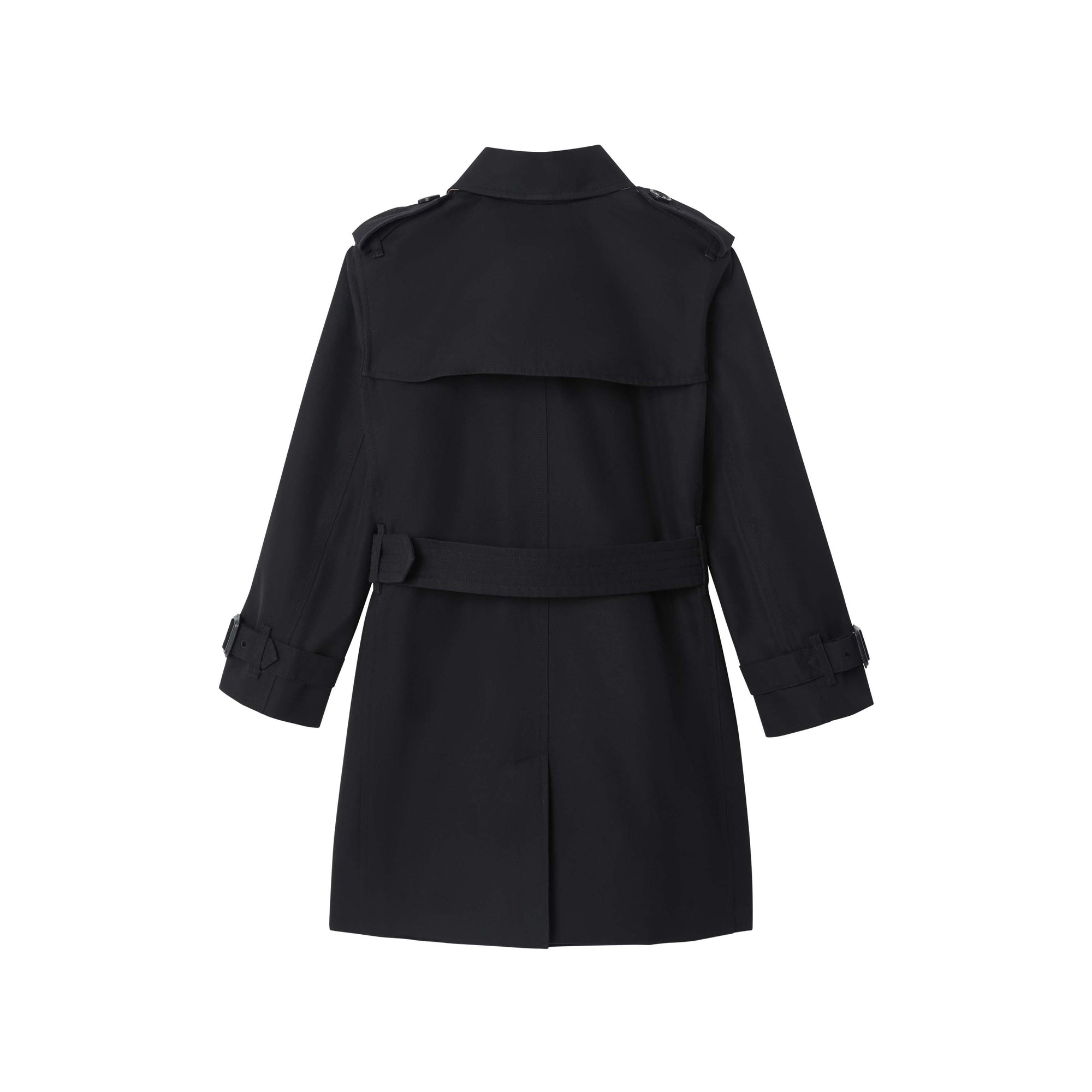 BLACK Trench en gabardine de coton