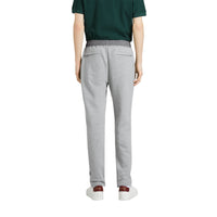 PALE GREY MELANGE Pantalon de survêtement avec imprimé étiquette en graffiti