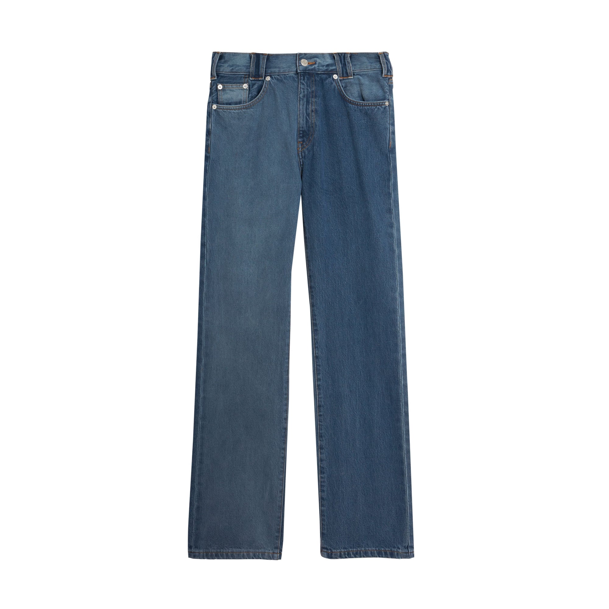 INDIGO Jean de coupe droite bicolore