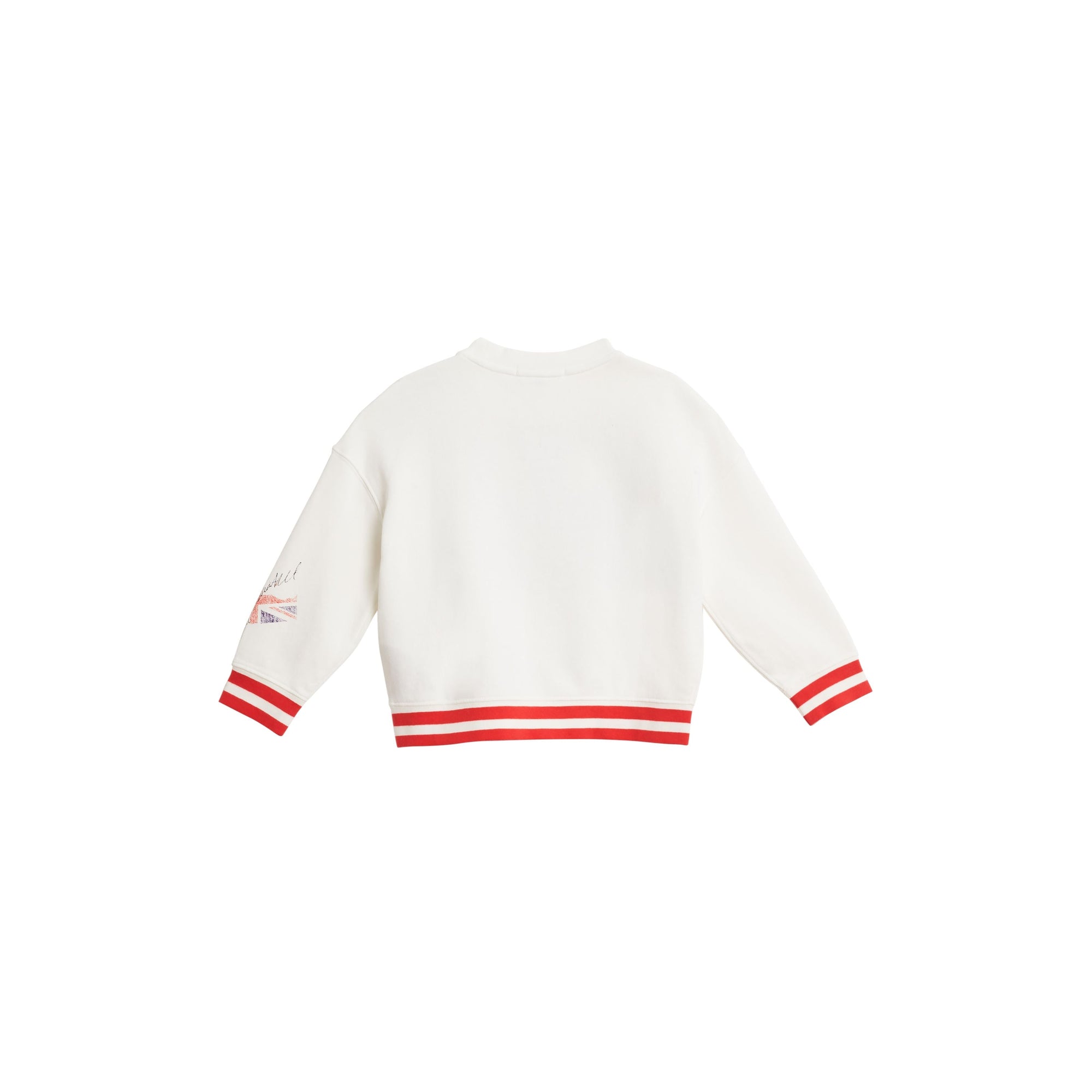 IVORY Sweat-shirt en coton à imprimé polaroïd London