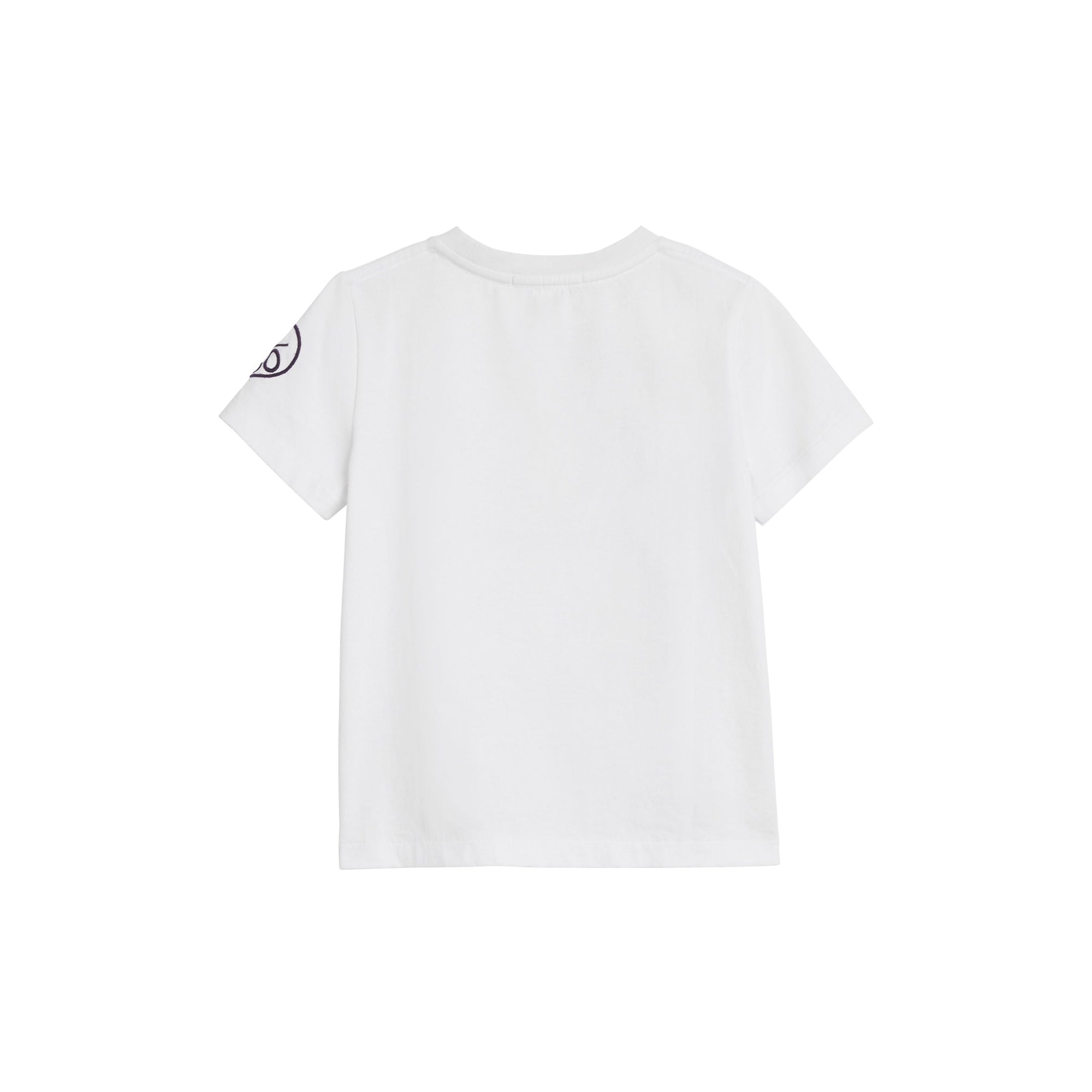 WHITE T-shirt en coton avec imprimé « Hello »