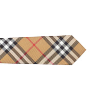 Cravate moderne en soie Vintage check - Jaune Antique